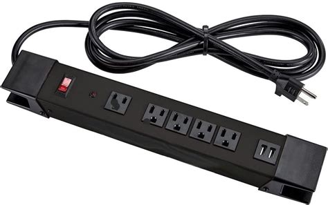 U.S. GENERAL 5 Outlet Magnetic Power Strip with 